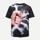 Shein Men Fist Print Tee
