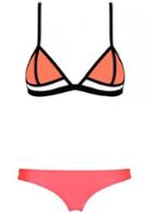 Rosewe Color Block Strap Design Summer Bikini