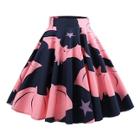 Shein 50s Graphic Print Skirt