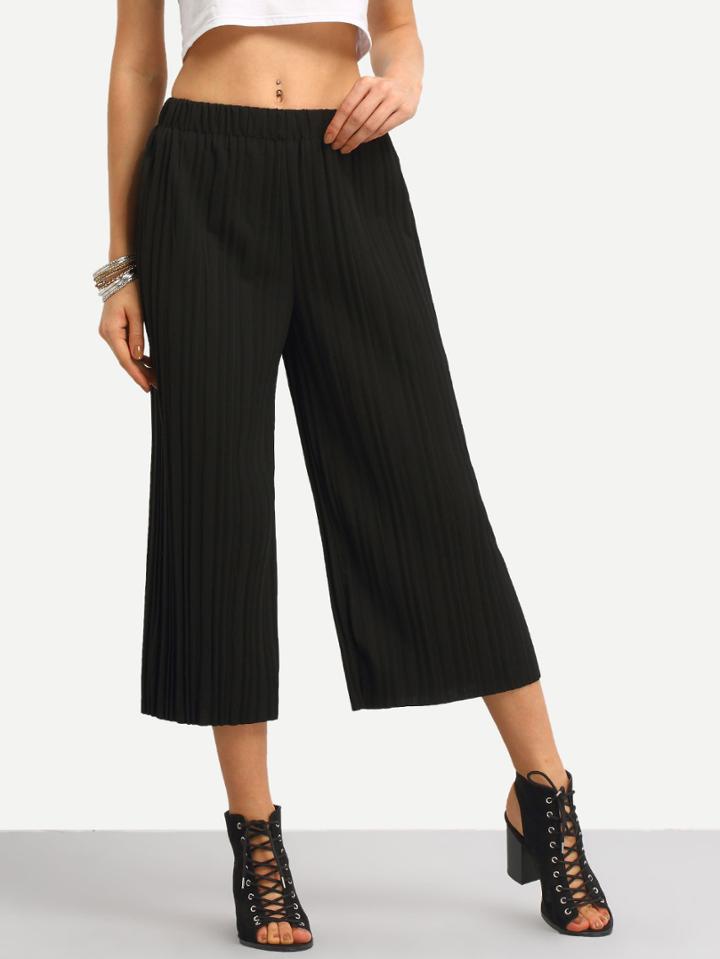 Shein Pleated Wide Leg Pants