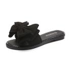 Shein Ruffle Trim Flat Slippers