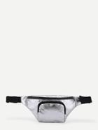 Shein Pocket Front Belt Bum Bag
