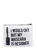Shein Slogan Print Zipper Makeup Bag