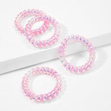 Shein Plian Hair Tie Set 4pcs