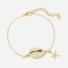 Shein Shell Design Chain Bracelet