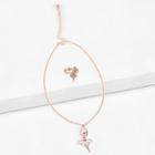 Shein Ballerina Necklace And Ring Set