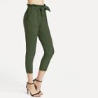 Shein Frill Trim Bow Tie Front Pants
