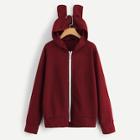 Shein Plus Solid Hooded Coat