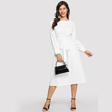 Shein Self Tie Waist Dress