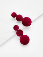 Shein Three Button Design Drop Earrings