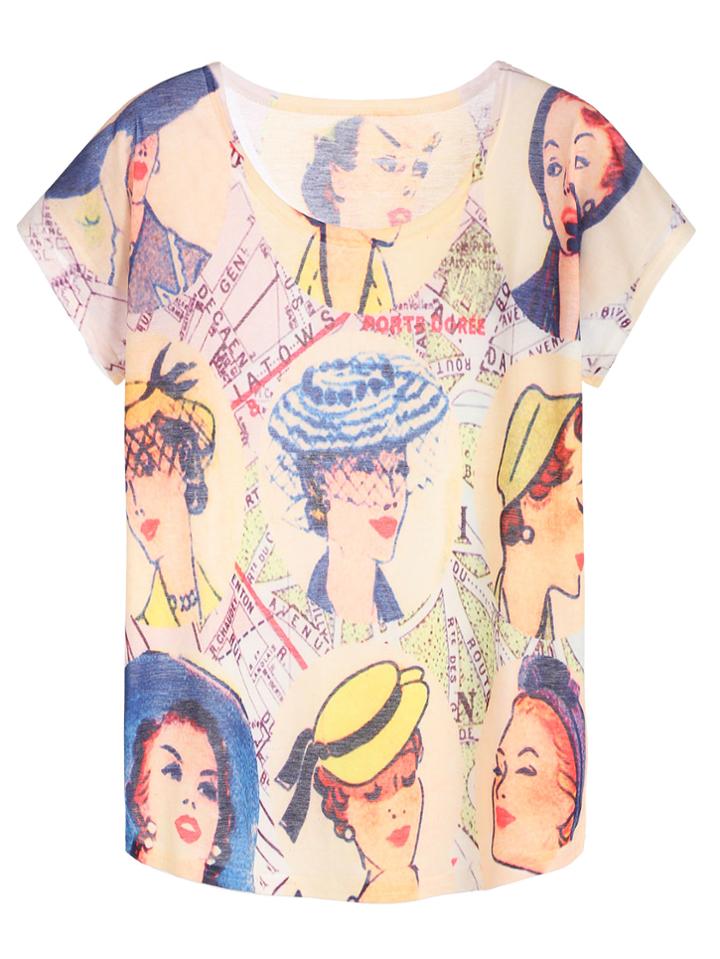 Shein Avatar Print Dolman Sleeve T-shirt