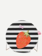 Shein Striped Detail Strawberry Print Chain Bag