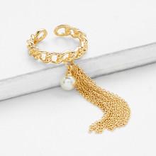 Shein Chain Charm Cuff Ring