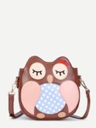 Shein Cartoon Pattern Ear Design Pu Shoulder Bag