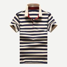 Shein Men Striped Polo Shirt