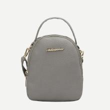 Shein Zipper Around Pu Crossbody Bag