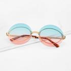Shein Rimless Lens Inner Frame Sunglasses