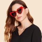 Shein Heart Shaped Frame Sunglasses