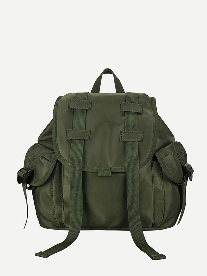 Shein Drawstring Climb Backpack