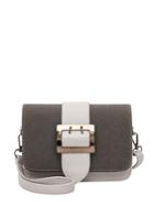 Shein Two Tone Buckle Decor Shoulder Bag