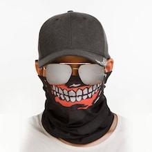 Shein Men Teeth Print Multifunctional Scarf