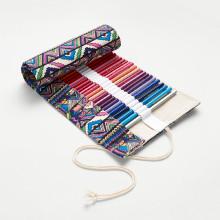 Shein 72 Hole Aztec Roll Up Bag