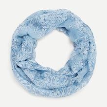 Shein Paisley Print Infinity Scarf