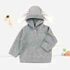 Shein Toddler Boys Rabbit Ear Hooded Jumper