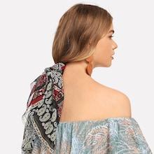 Shein Paisley Print Hair Tie