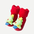 Shein Christmas Baby Tree Design Slippers