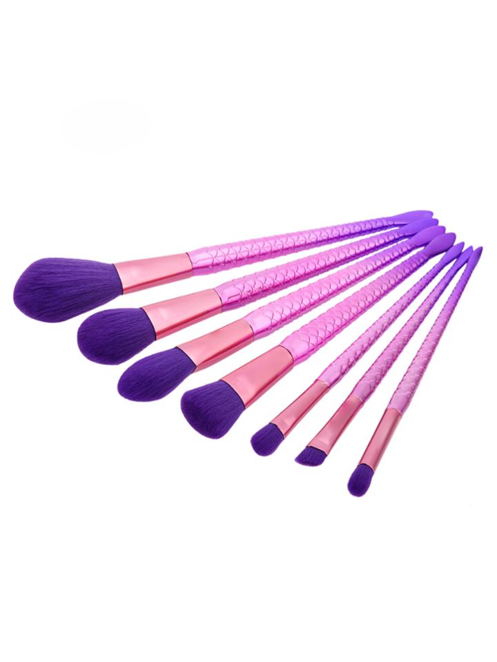 Shein Scale Design Makeup Brush 7pcs