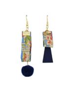 Shein Embroidery Earrings For Women Brincos