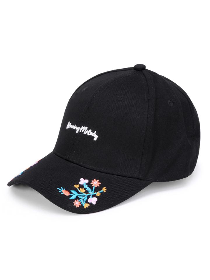 Shein Embroidery Detail Baseball Cap