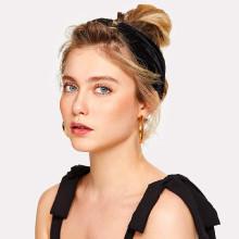 Shein Ring Detail Adjustable Headband