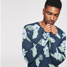 Shein Men Flower Print Tee