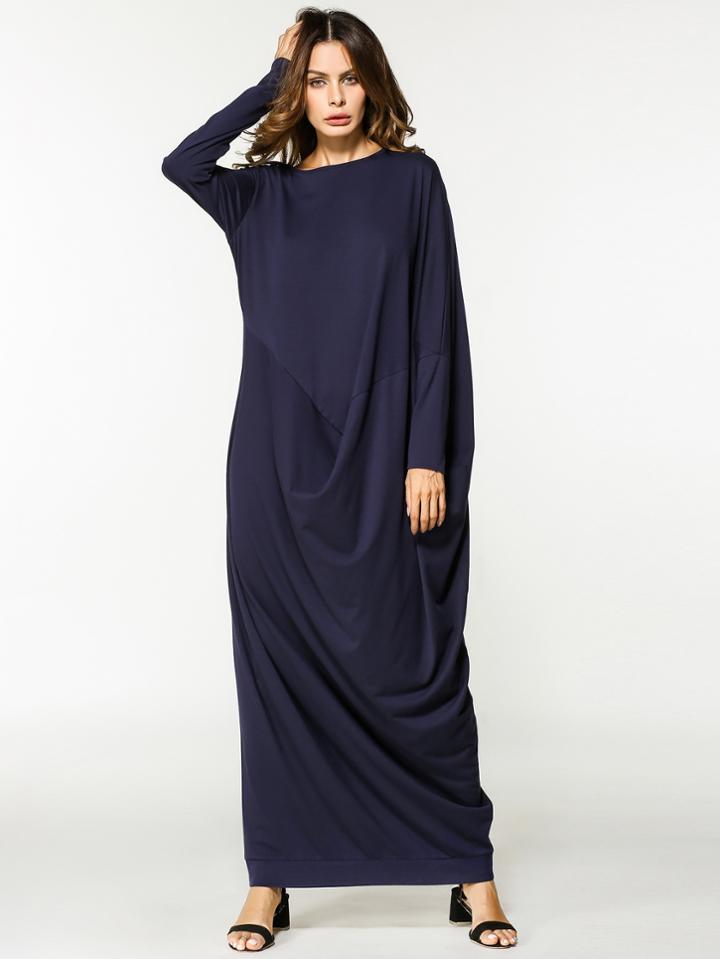 Shein Dolman Sleeve Crepe Cocoon Dress