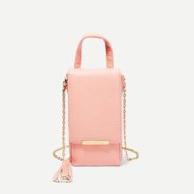 Shein Tassel Detail Chain Pouch Bag
