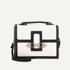 Shein Contrast Trim Box Bag