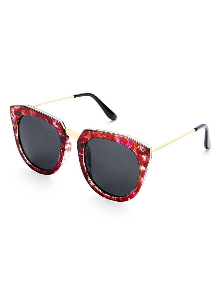 Shein Chunky Frame Cat Eye Sunglasses