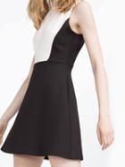 Shein Color-block A-line Dress