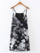 Shein Floral Print Cami Dress