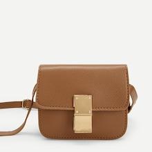 Shein Girls Metal Detail Crossbody Bag