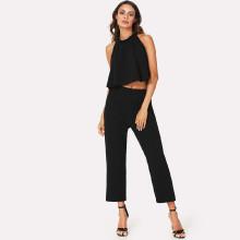 Shein Keyhole Cut Tank Top & Pants