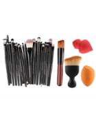 Shein Professional Makeup Brush Set With Puff