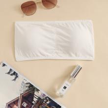 Shein Plain Bandeau Bra