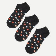 Shein Dot Print Ankle Socks 3pairs