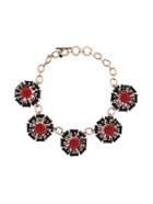 Shein Flower Pendant Alloy Chain Necklace