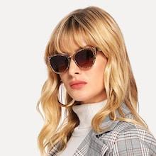 Shein Snakeskin Frame Sunglasses