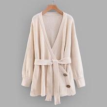Shein Self Tie Wrap Sweater