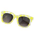 Shein Yellow Square Shaped Sunglasses